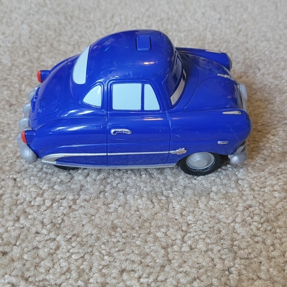 Mattel Disney Pixar Cars Battery Operated Crash Talkin Doc Hudson Toy Car - Picture 5 of 10
